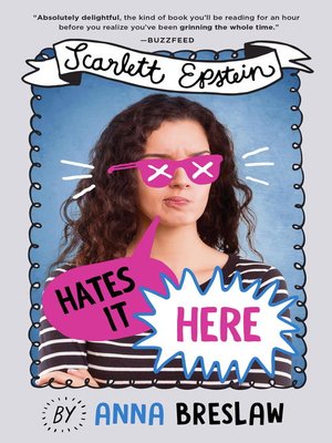 cover image of Scarlett Epstein Hates It Here